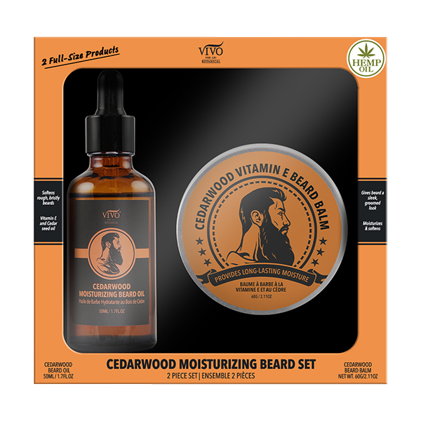 Cedarwood Moisturizing Beard Set Cedarwood Moisturizing Beard Set